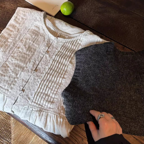 ハンドメイド作家さん　リネンワンピース c74e0af1bcfd8982cd04c0da4a087e