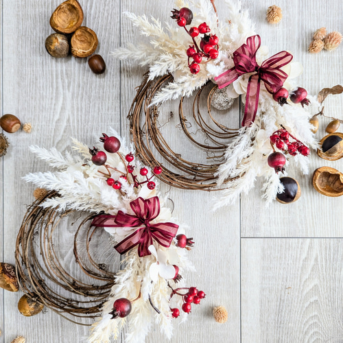 サンキライのミニリース ハーフリース 【公式通販】