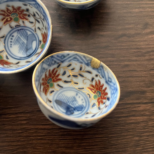 20％OFF／20周年感謝] 20％offに切替済みです！九谷赤絵お猪口5