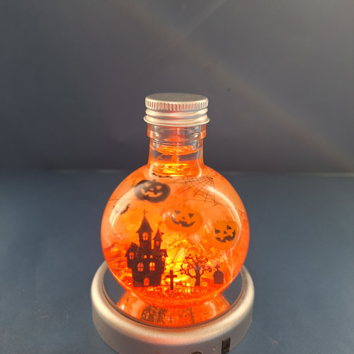 ハロウィンハーバリウム/インテリアに！/プレゼントに