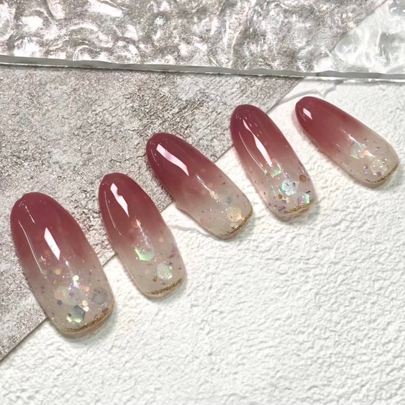 グラデーションネイルチップセット neocolle_p-zx3291