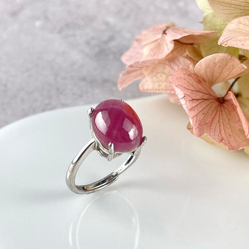 SV925 天然ルビーリング 指輪・リング Himal 〜harmony stone 通販  
