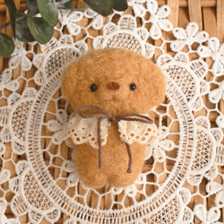 羊毛フェルト お昼寝トイプードル 羊毛フェルト あのね 通販 17890798