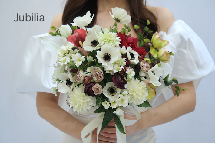 Audrey（オードリー）～高潔な美～ ウエディング 結婚式 前撮り ブーケ ブライダル フォトウエディング 造花_01