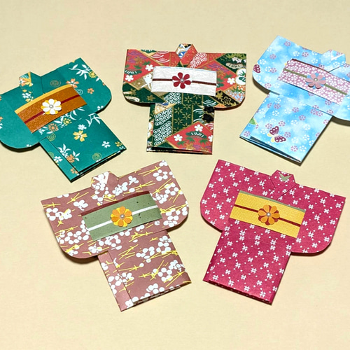 着物 5枚セット リメイク用 アンティーク着物5枚セット - 着物工房あかり