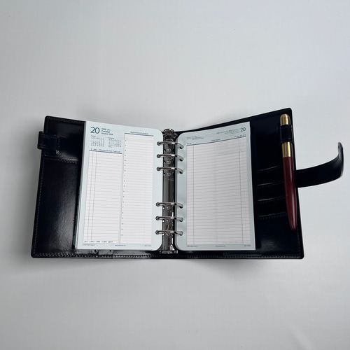 フランクリンプランナー コンパクトサイズ 手帳カバー40mmリング 本革