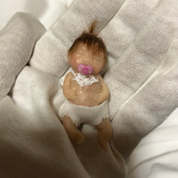 ハンドメイド 約8センチの女の子 ooak doll✽.。.:* その他人形 momo