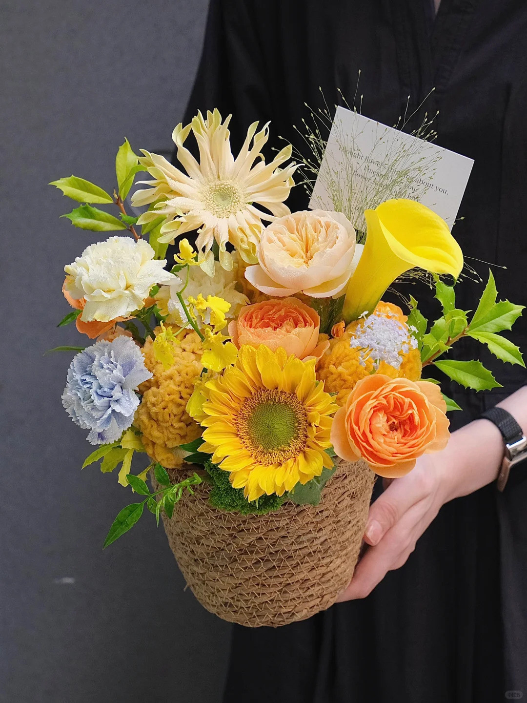 9月から11月まで限定！秋をイメージした祝い花