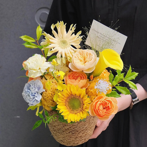 9月から11月まで限定！秋をイメージした祝い花 ブーケ King 通販