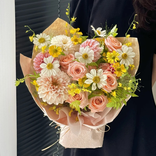 フラワーアレンジメント　造花 9月から11月まで限定！秋をイメージした祝い花 秋のお洒落な