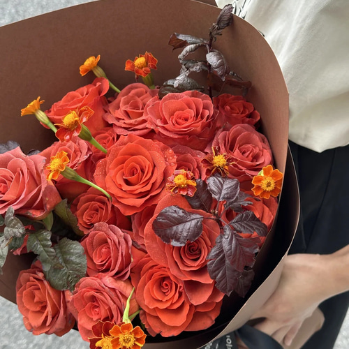 9月から11月まで限定！秋をイメージした祝い花 秋のお洒落な