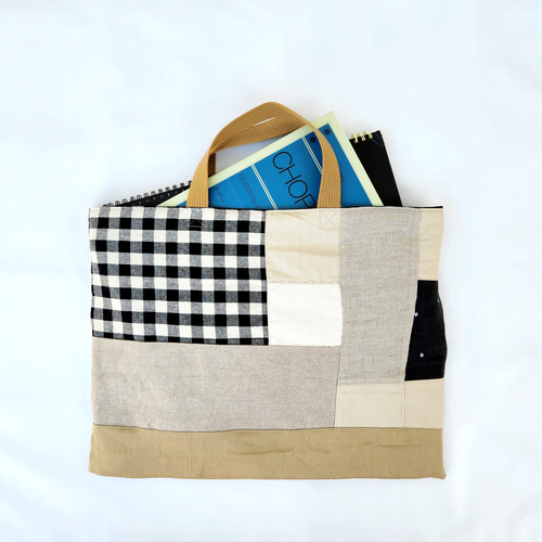 入園入学 3点セット パッチワーク [ チェック キルティング レッスン