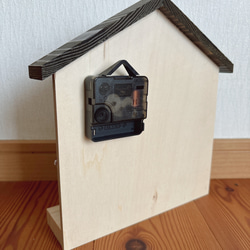 ミニチュア　ソーイングショップ　手芸屋さん置き時計　 8枚目の画像