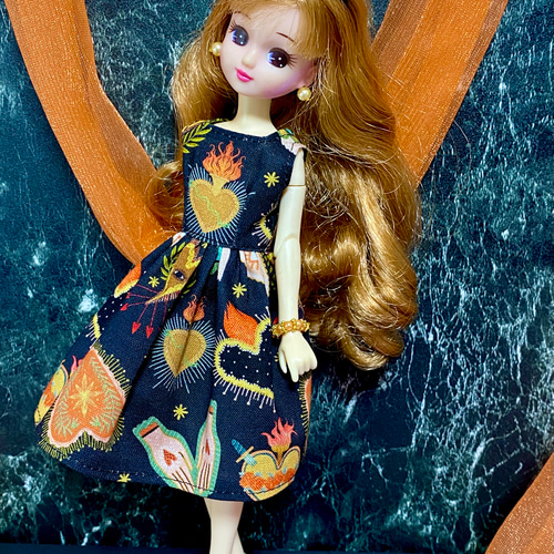 リカちゃんハロウィンワンピース その他人形 kiki202402【土日雨天発送
