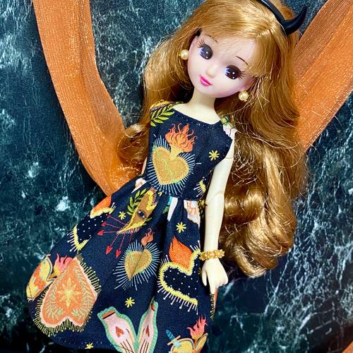 リカちゃんハロウィンワンピース その他人形 kiki202402【土日