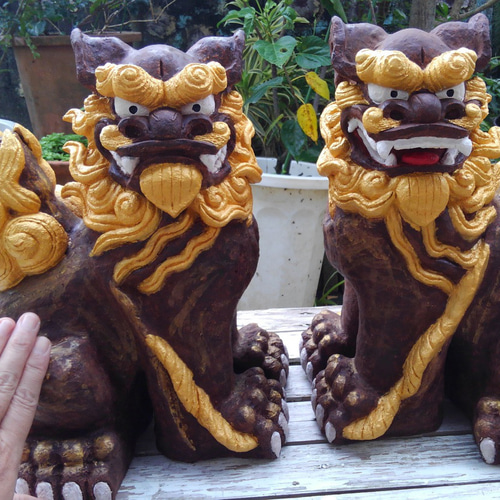 迫力満点！特大シーサー 迫力満点！特大シーサー