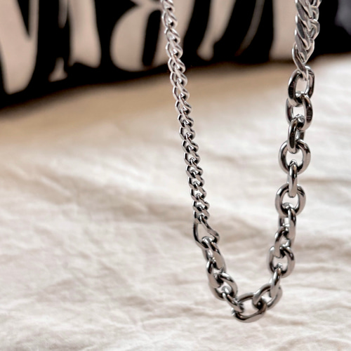 ミックスチェーン　イタリア製　925 ネックレス 楽天市場】イタリア製 シルバー925 フィガロ チェーン ネックレス