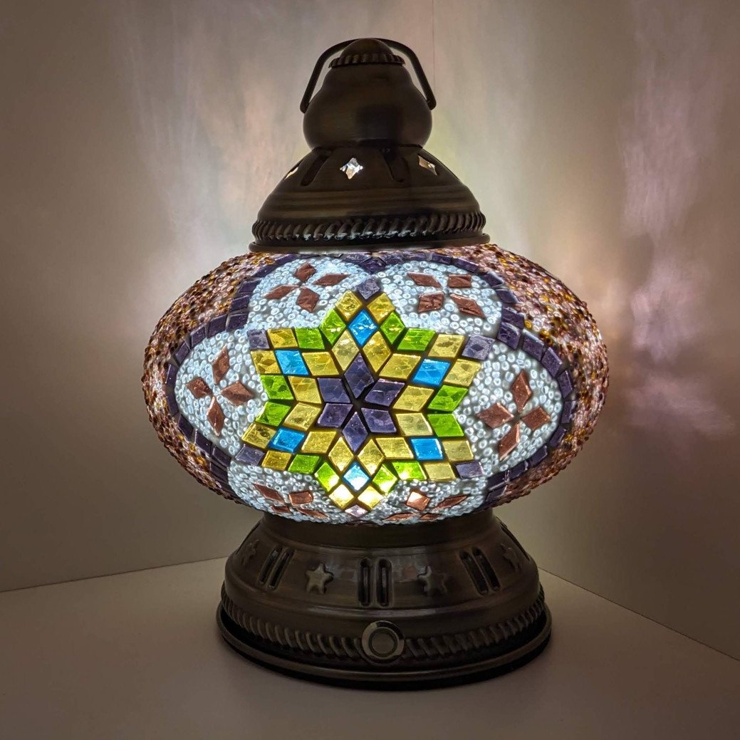 【トルコで購入】トルコランプ スタンド 照明 ライト コンセントタイプ