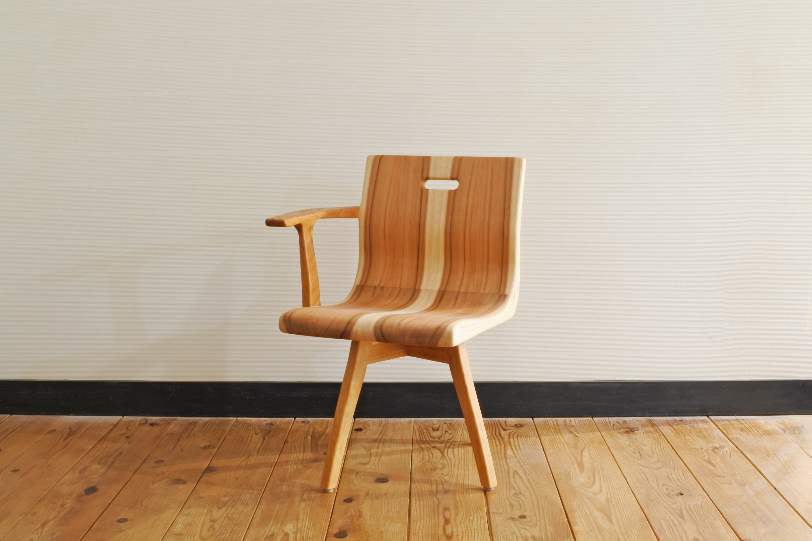 無垢材◆紀州スギのコティチェア