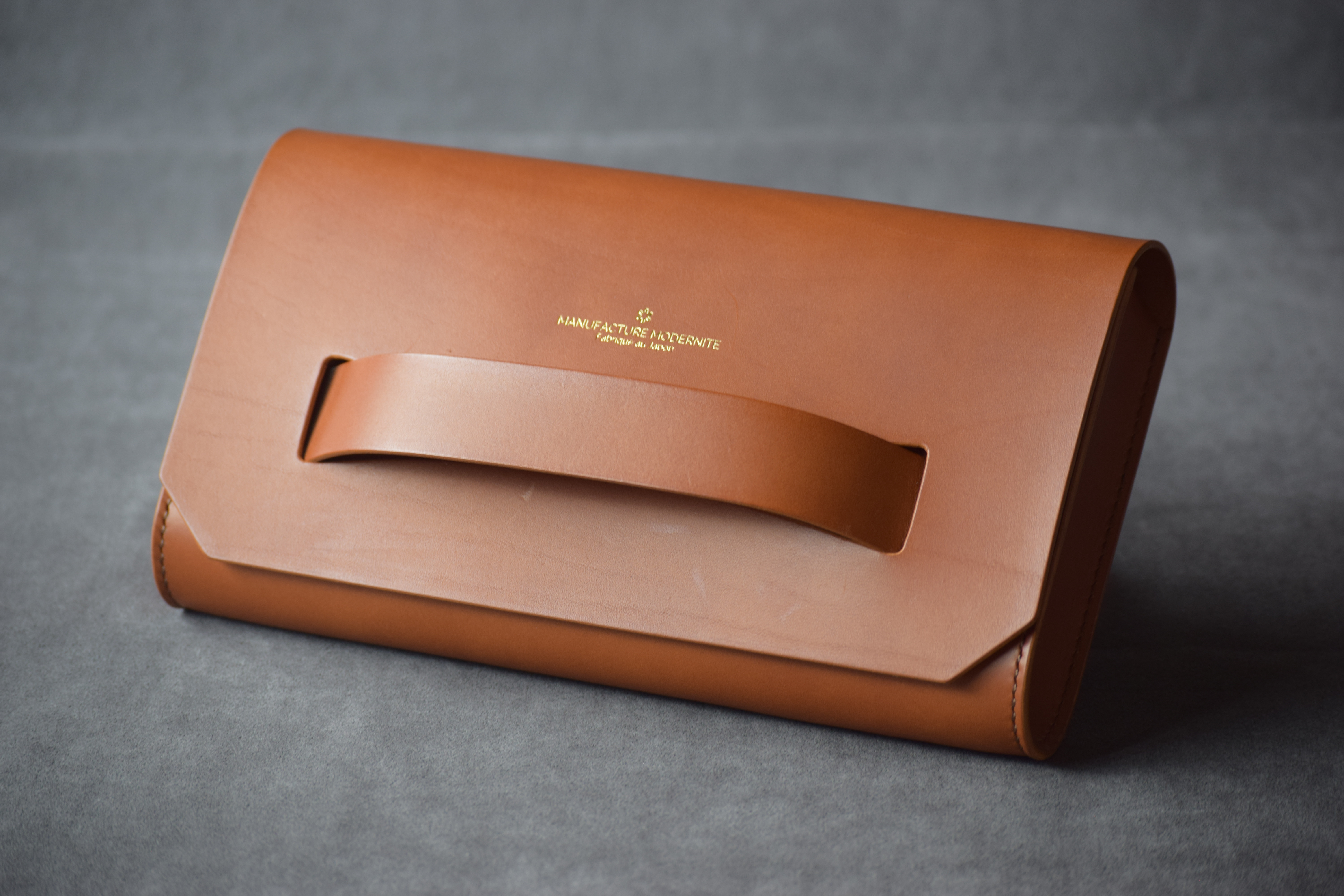 [受注生産品] No.101B [Clutch Bag] クラッチバッグ(COGNAC)