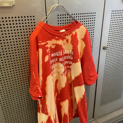 古着 ヴィンテージ vintage Tシャツ ブリーチTシャツ リメイク