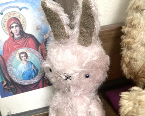 テディベア うさぎ doll ❁⃘ハンドメイド❁⃘創作ドール❁⃘
