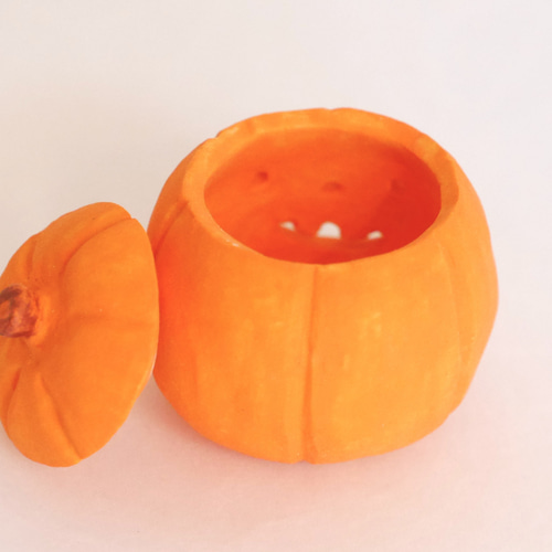 陶器 ハロウィーン 8点セット】かぼちゃ 小さい ミニチュア 節句 10月