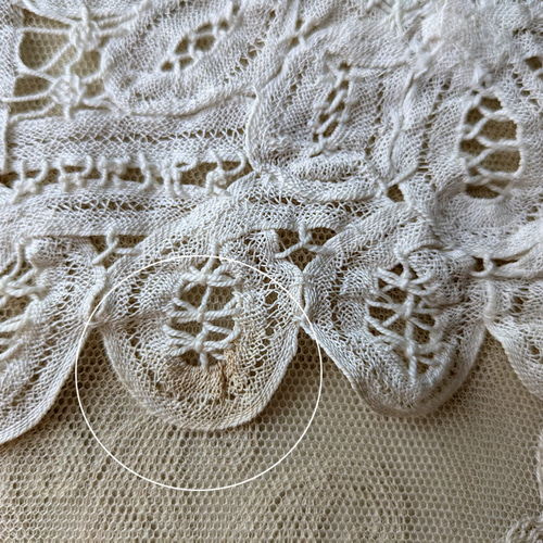 フランスヴィンテージ バテンレースのマット レース Mon Atelier