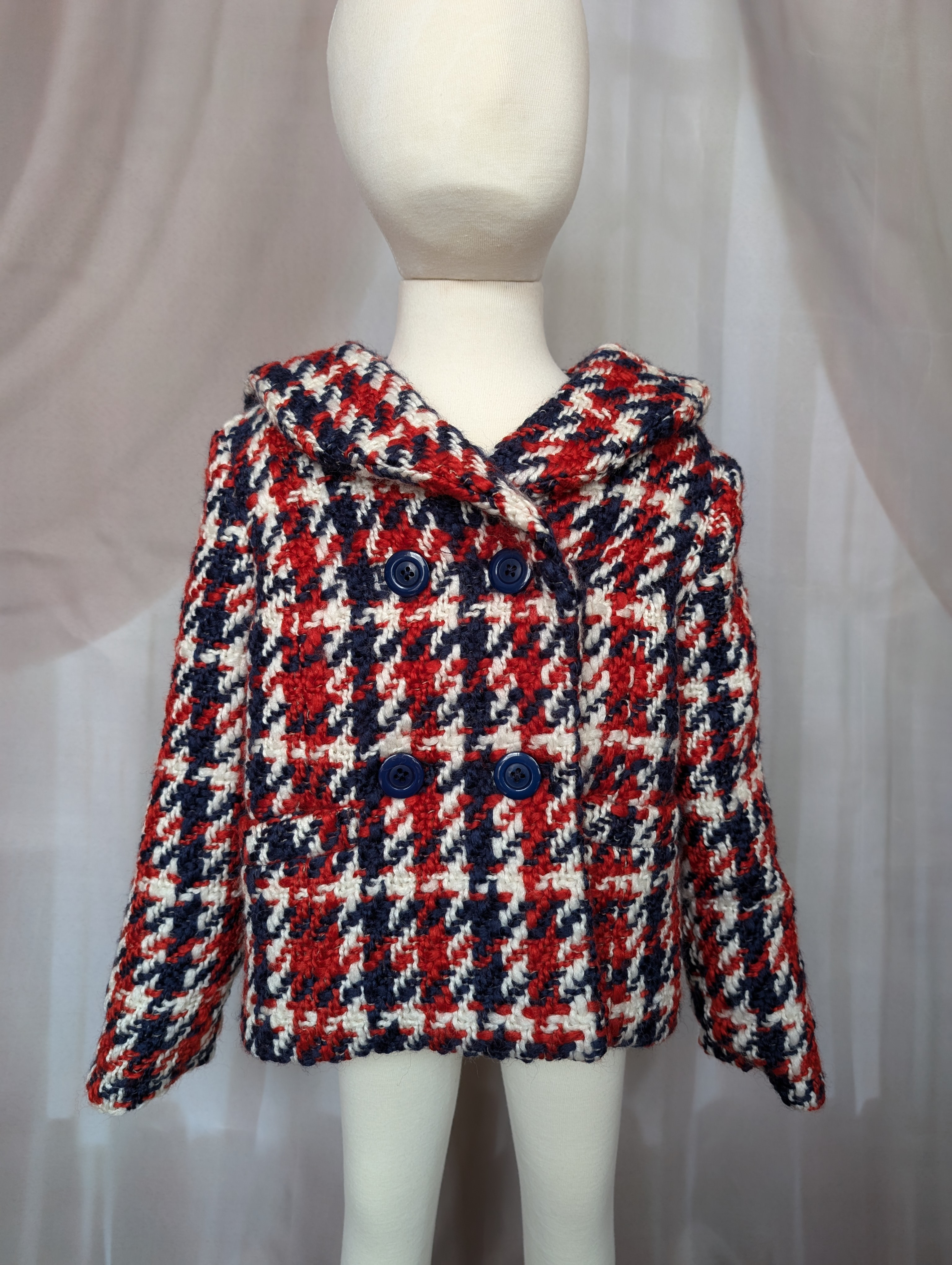 セーラーカラーダブルジャケット