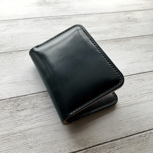 未使用 ソメスサドル カードケース コードバン レザー ブラック ハノーバー ソメスネットショップ / ハノーバー コインケース HV-04