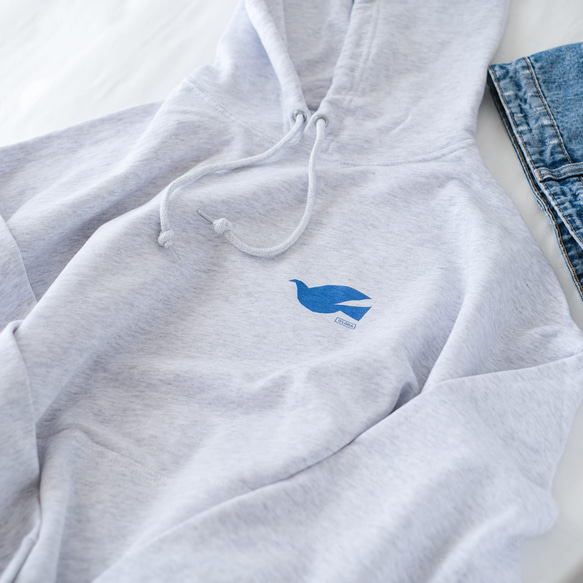 Bird ビッグシルエットパーカー フーディー スウェット プル
