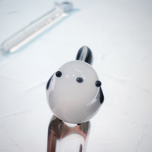 書籍掲載！空見るシマエナガのガラスペン！ ペン・筆記用具