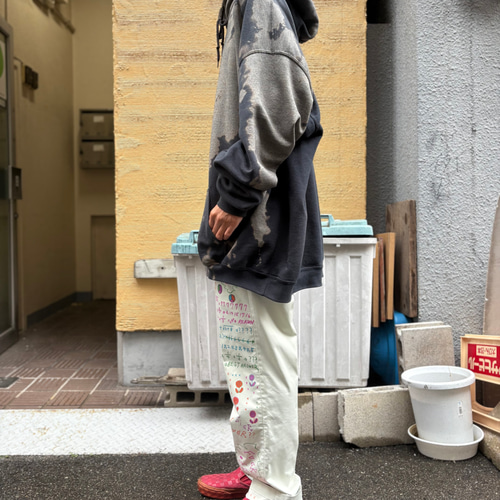 古着 ヴィンテージ vintage パンツ リメイク リメイクパンツ カラフル