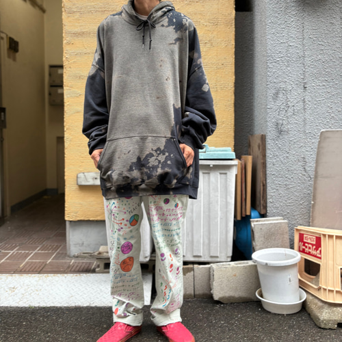 古着 ヴィンテージ vintage パンツ リメイク リメイクパンツ カラフル