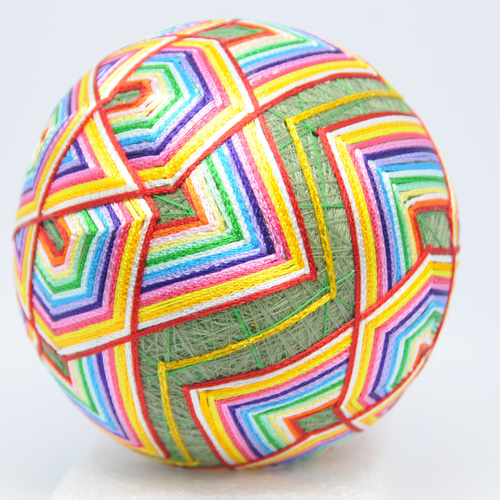 手鞠(春色・カラフル) No.6  <SOLD> 手鞠(春色・カラフル) No.6 <SOLD>