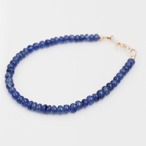 天然石♡大粒♡鮮やか極上ブルーサファイアのブレスレット14kgf ブルーサファイア サファイア ブレスレット 14kgf ブレスレット