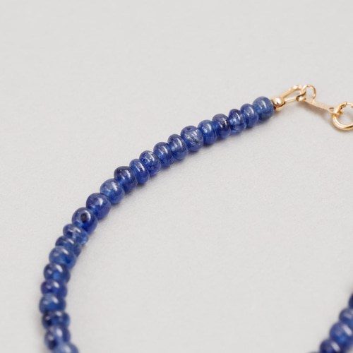 ブルーサファイア サファイア ブレスレット 14kgf ブレスレット