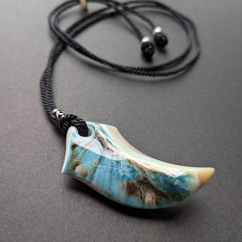 キバ 』ネックレス ✳ 夜光貝 ネックレス・ペンダント 夜光貝jewelry