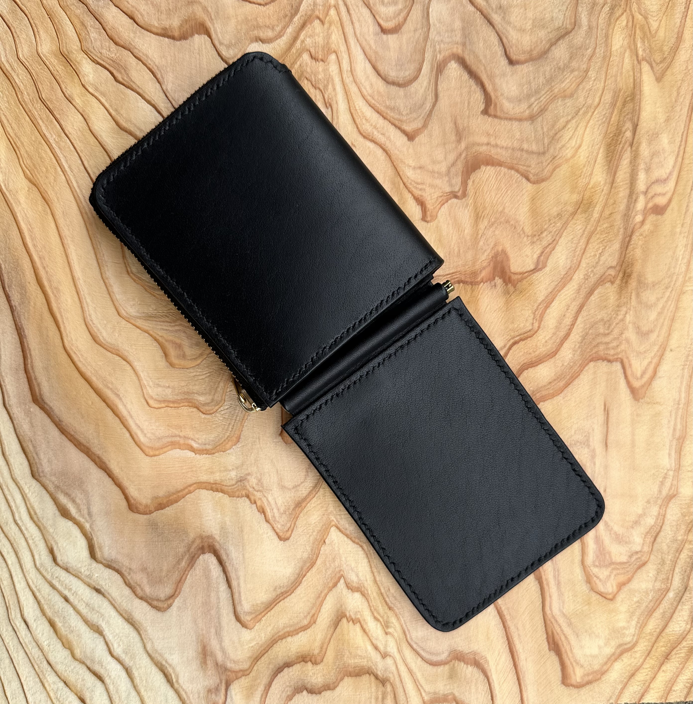 money clip system wallet 2 【black】
