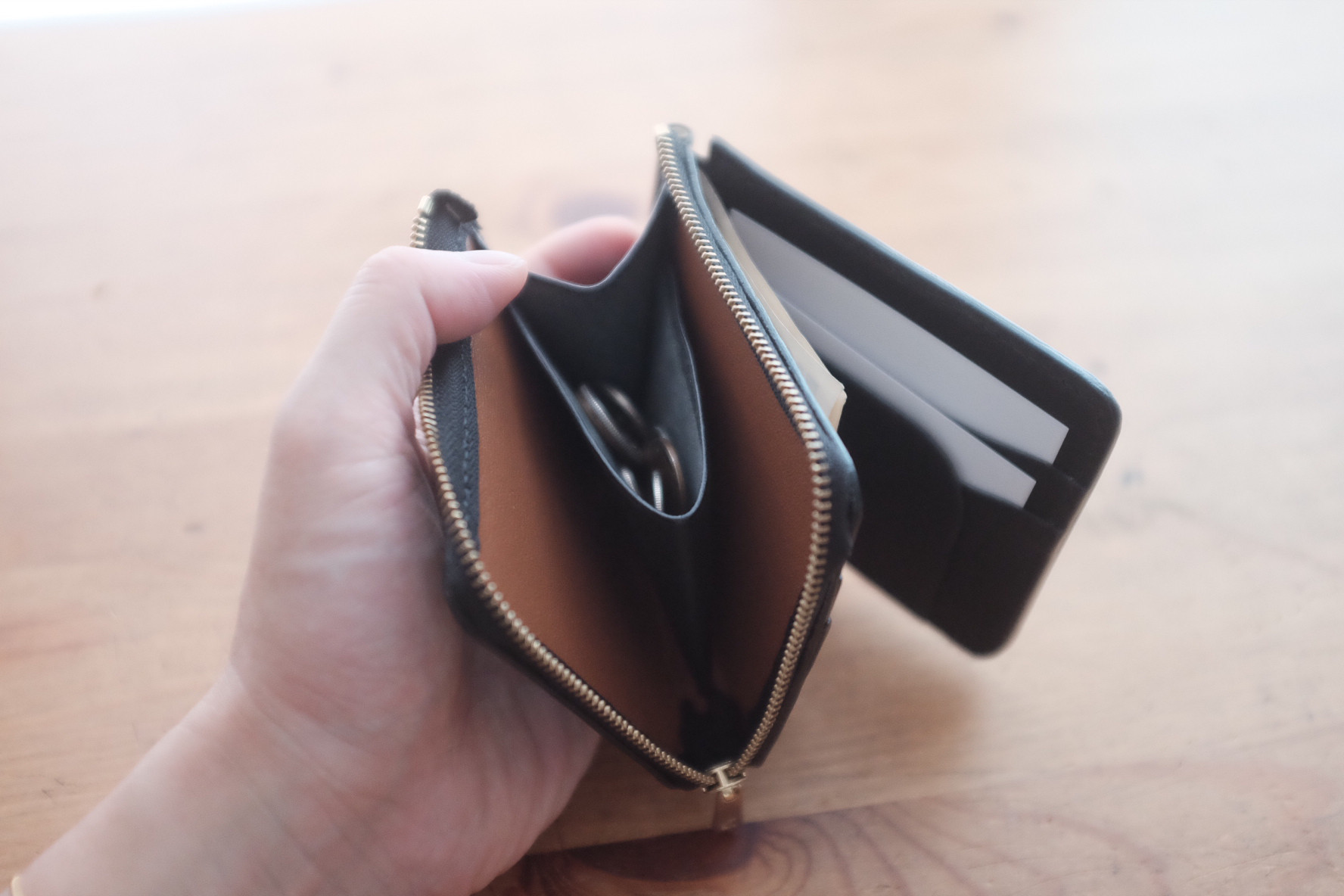 money clip system wallet 2 【black】