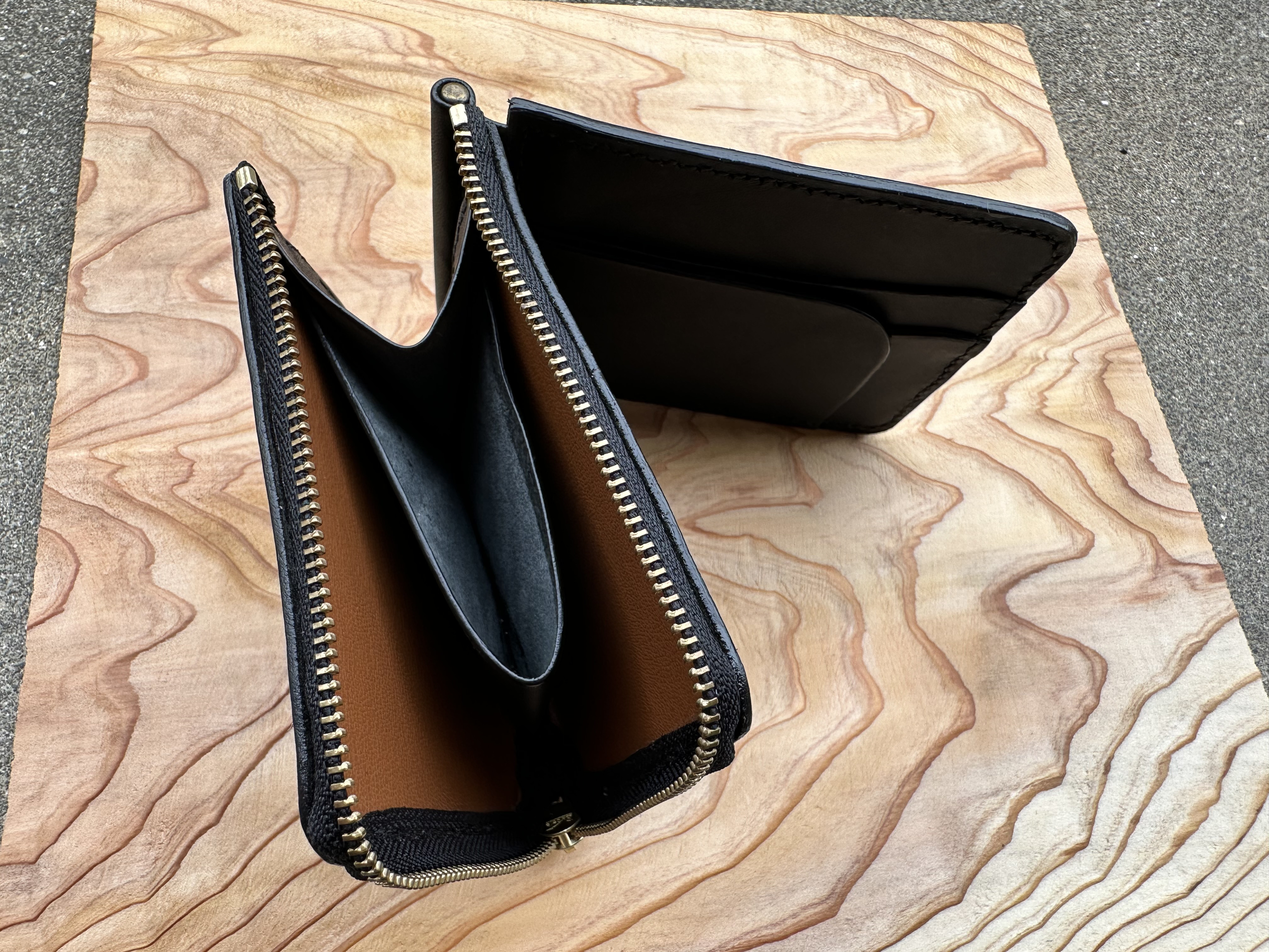 money clip system wallet 2 【black】
