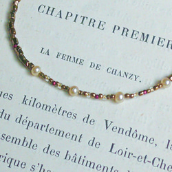 ❮再販×3❯ アンティークNo. 44 ★ ミリアム ハスケル　&　フランス製アンティークビーズ　ブレスレット 7枚目の画像