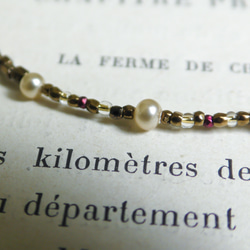 ❮再販×3❯ アンティークNo. 44 ★ ミリアム ハスケル　&　フランス製アンティークビーズ　ブレスレット 2枚目の画像