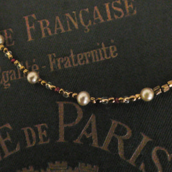 ❮再販×3❯ アンティークNo. 44 ★ ミリアム ハスケル　&　フランス製アンティークビーズ　ブレスレット 5枚目の画像