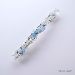 滿天星長髮夾 (藍色 A) 第4張的照片