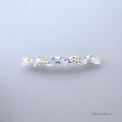 滿天星長髮夾 (藍色 A) 第3張的照片