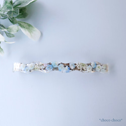 滿天星長髮夾 (藍色 A) 第1張的照片