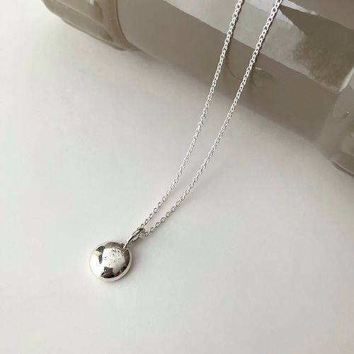 あこや真珠 3珠チェーンネックレス【Silver・アジャスター無し】