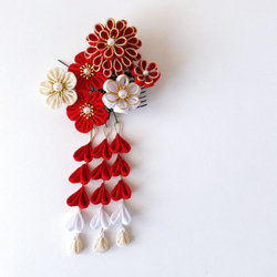 つまみ細工 七五三 髪飾り 7歳 3歳 ヘアピン wagan 通販 18309526