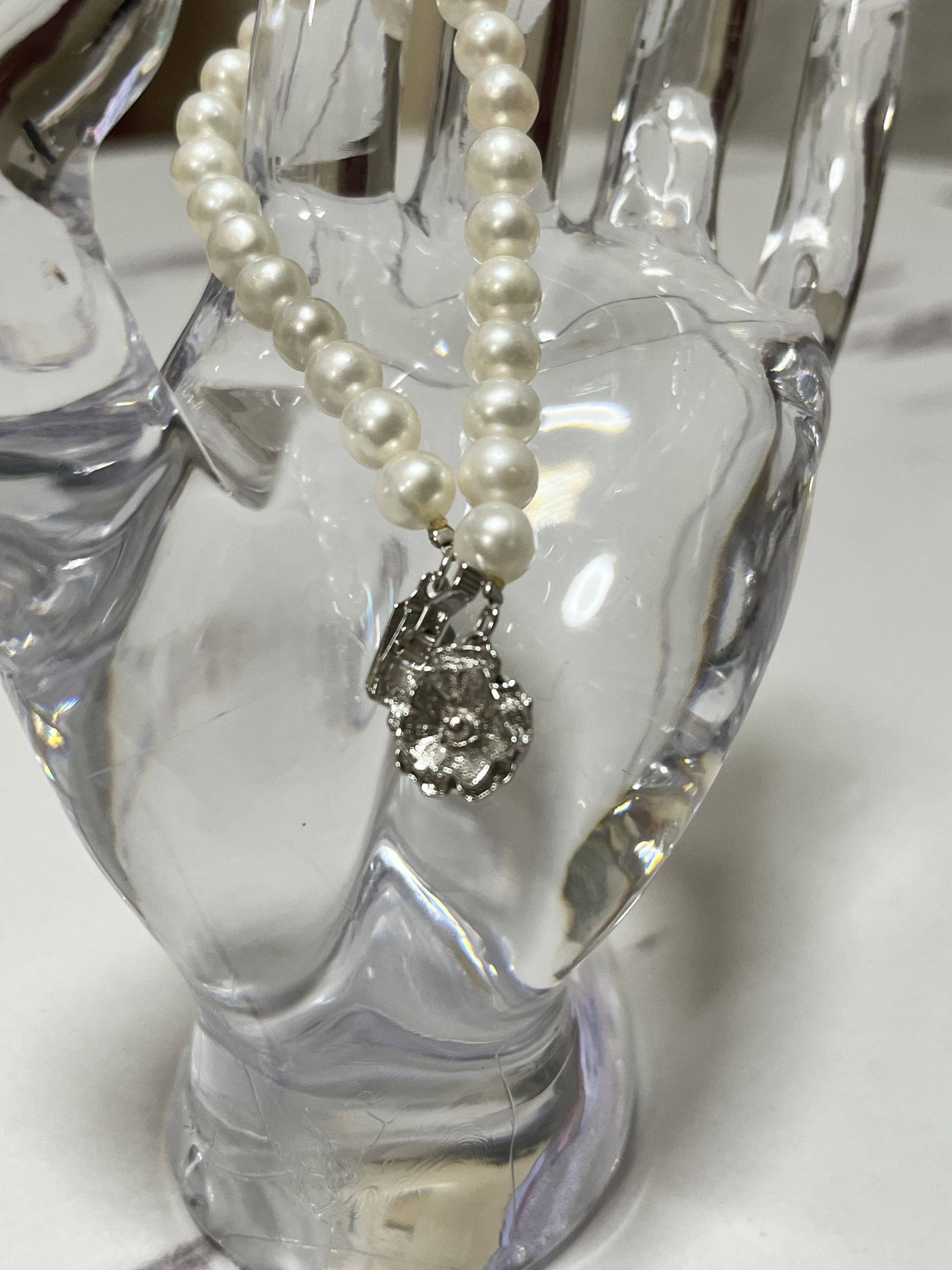 パールブレスレットエレガント✨